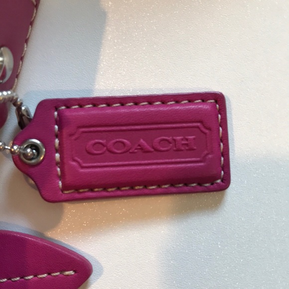 Pink Cross Body Bag like Coach - Picture 4 of 8